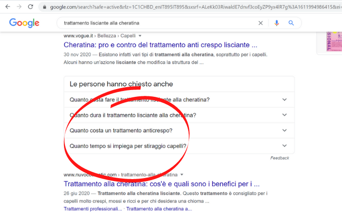 Come rovare parole chiave con Google