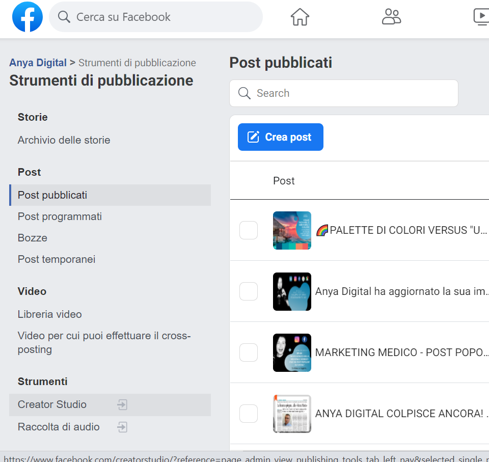 pubblicare su Facebook e Instagram contemporaneamente