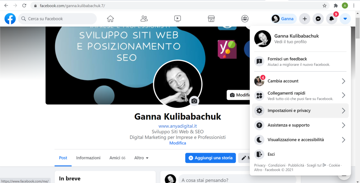 come aggiungere sotttotitoli su Facebook e Instagram