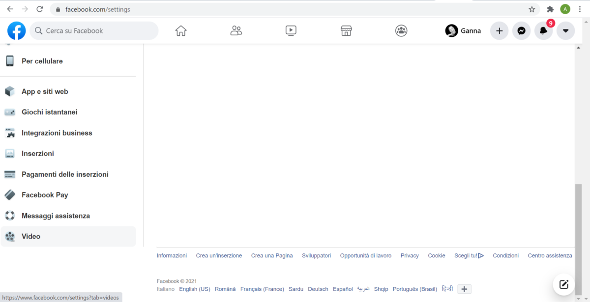 Come attivare i sottotitoli su facebook